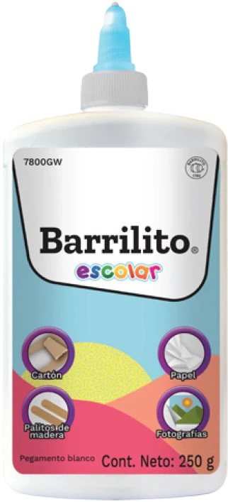 Adhesivo  Blanco  Escolar Barrilito® [Pieza] - Image 2