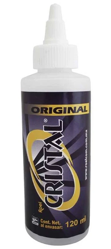 Adhesivo Cristal® Blanco 120ml Roel® P61-CBLAN-0120 [Pieza]