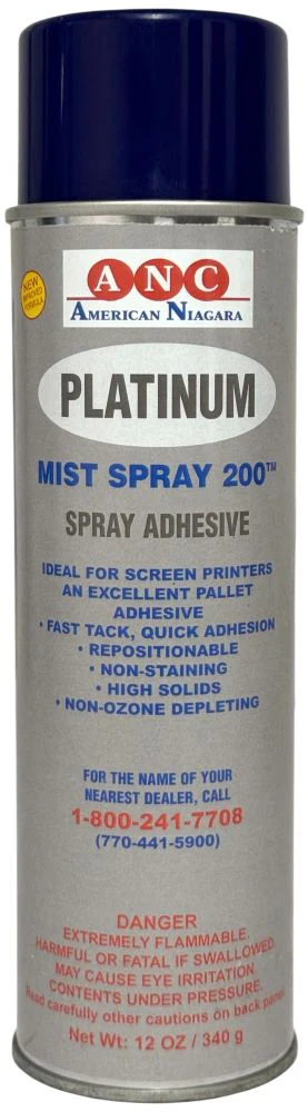 Adhesivo en Aerosol/Spray PLATINUM Mist Spay 200™ PLW200 340g Sanchez® RSE11021 G [Aerosol]
