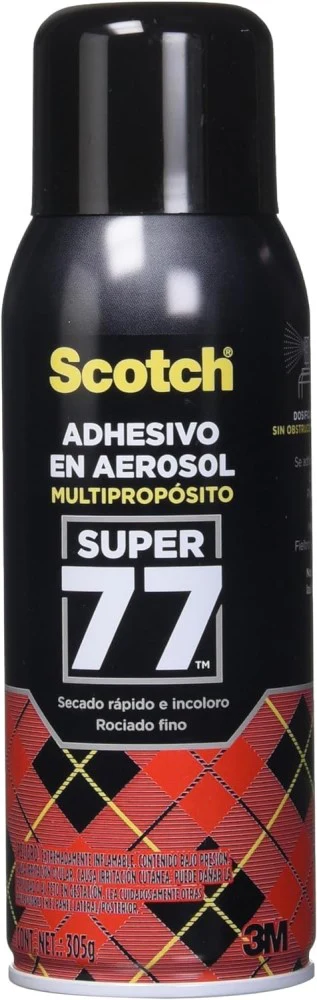 Adhesivo en Aerosol/Spray Súper 77 305g 3M® 70-0050-8855-7 [Aerosol]