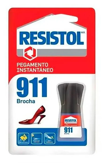 Adhesivo Instantáneo 911 Brocha 5g Resistol® [Pieza]