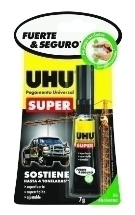 Adhesivo Instantáneo Súper Strong Safe 7g UHU® [Pieza]