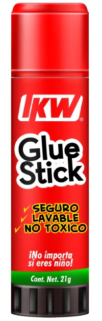 Adhesivo tipo Lápiz Blanco 21g IKW® 802 [Pieza]