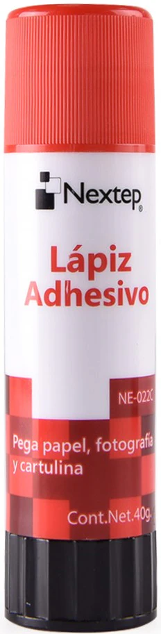 Adhesivo tipo Lápiz Blanco 40g Nextep® NE-022C [Pieza]