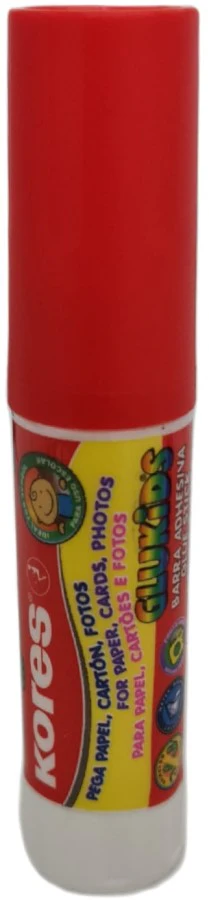Adhesivo tipo Lápiz Glukids Blanco 8g Kores® [Pieza]