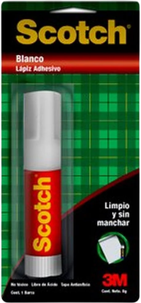 Adhesivo tipo Lápiz Scotch Blanco 8g 3M® 6008-H-SP [Pieza]