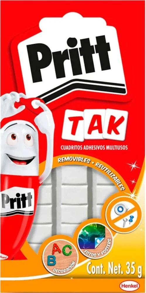 Adhesivo tipo Plastilina Pritt Tak Pt-36 35g Pritt® 495653 [Pieza]