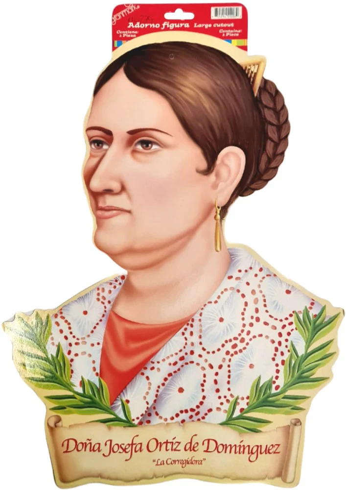 Adorno Fiestas Patrias Josefa Ortiz de Domínguez Figur 46.7cm granmark® 6000-42 [Pieza]