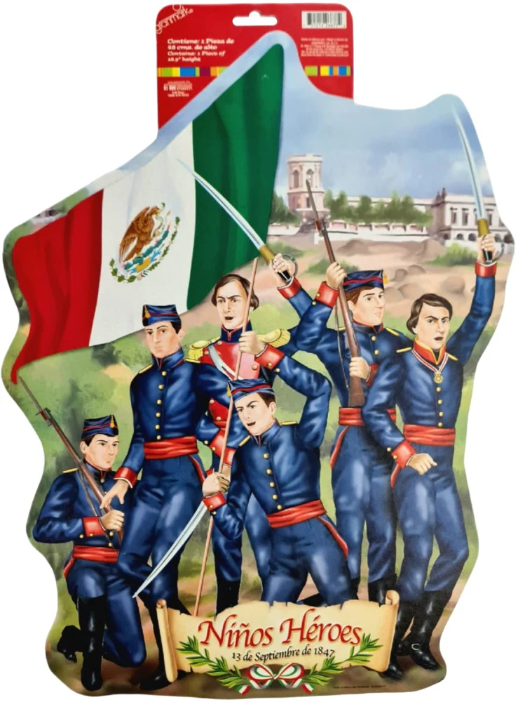 Adorno Fiestas Patrias Niños Héroes 13 Sep.1847 Figur 48cm granmark® 6000-41 [Pieza] - Image 2