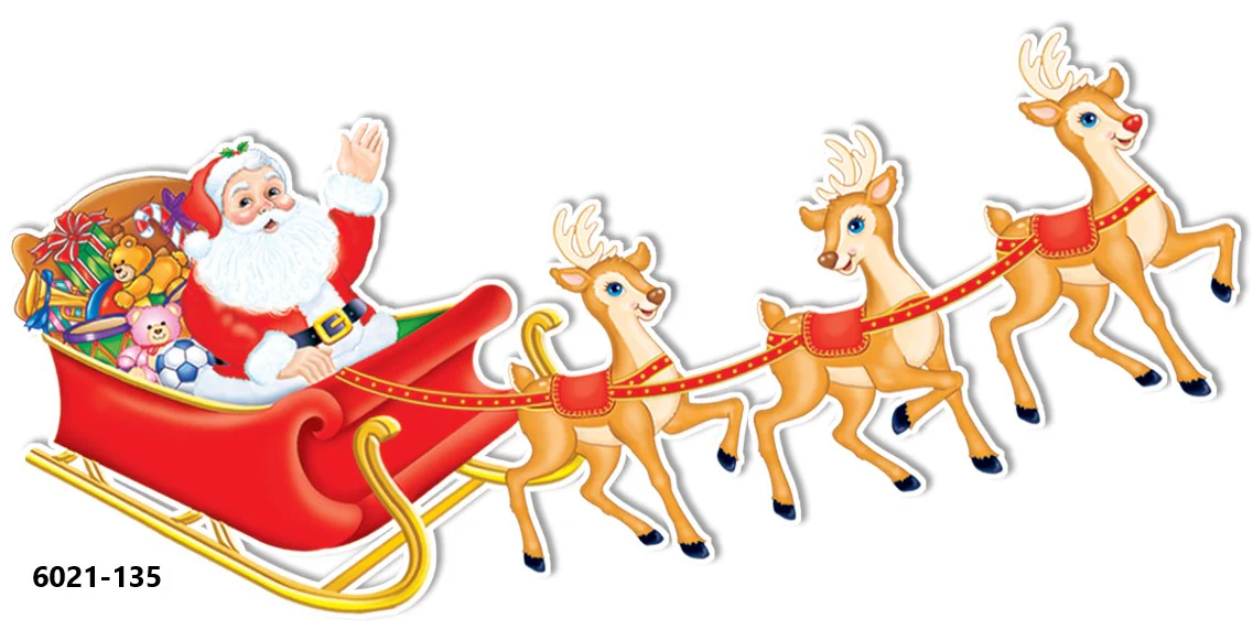 Adorno Navidad Móvil Trineo 100cm granmark® 6021-135 [Pieza]