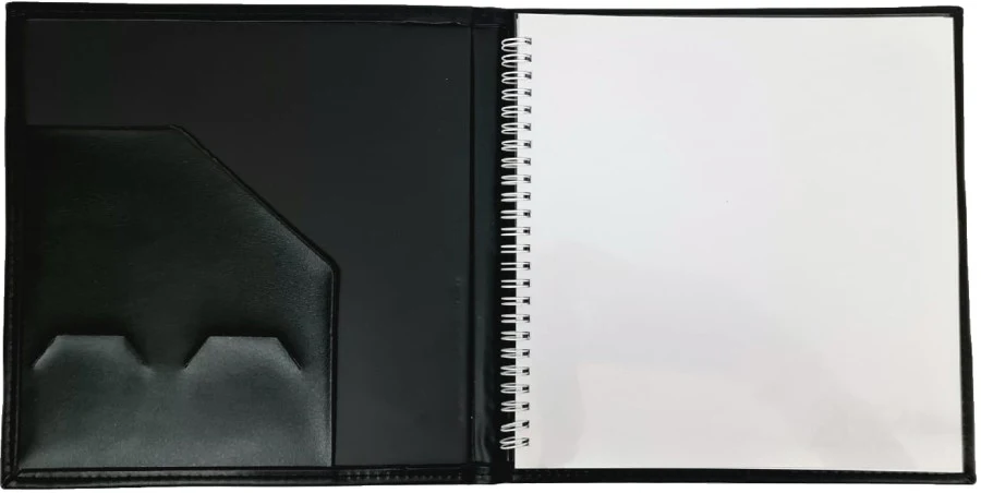 Agenda 2026 Curpiel Ejecutiva Negro 23×23.5cm Creativida [Pieza] - Image 3