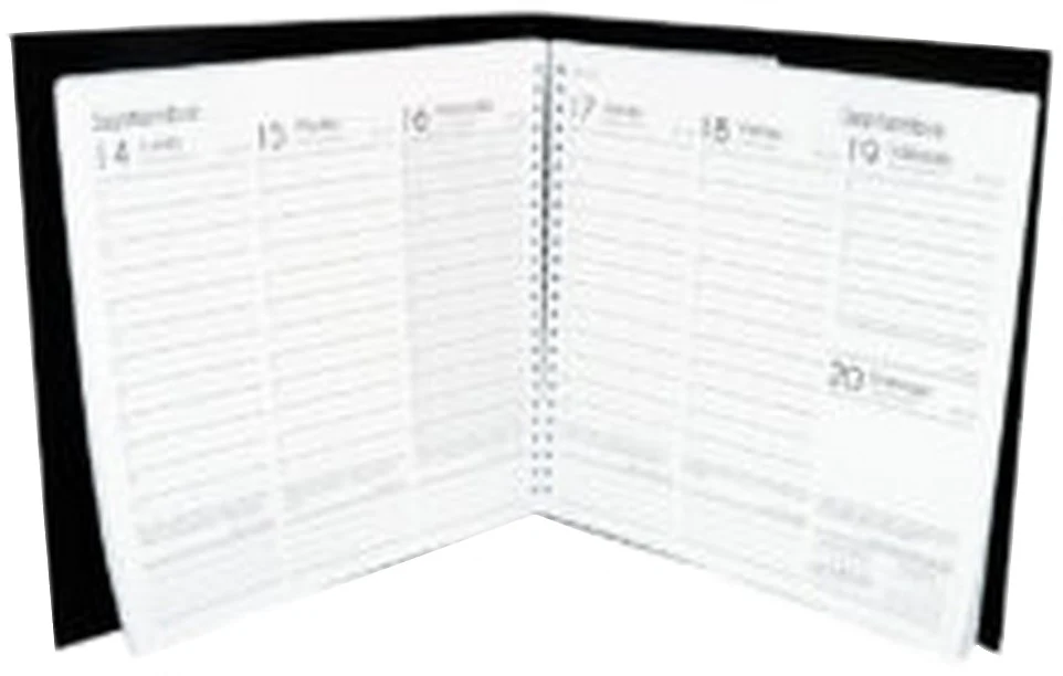 Agenda 2026 Curpiel Ejecutiva Negro 23×23.5cm Creativida [Pieza] - Image 5