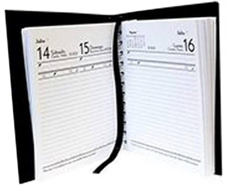 Agenda 2026 Curpiel Memorándum Negro 15×18.5cm Creativida [Pieza] - Image 4