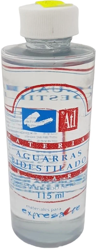 Aguarrás Bi-Destilado Plástico 115ml Atl® [Contenedor plástico]