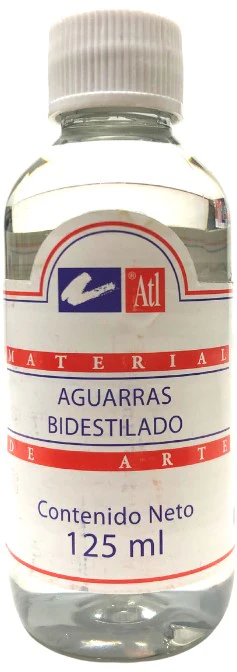 Aguarrás Bi-Destilado Plástico 125ml Atl® [Contenedor plástico]