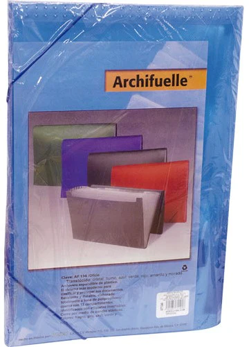 Archifuelle Plástico 12 Divisi.c/Índice y Liga Colores Oficio Polidex® AF-134 [Pieza] - Image 3