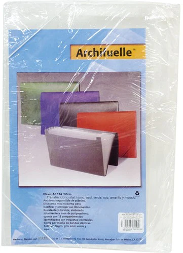 Archifuelle Plástico 12 Divisi.c/Índice y Liga Colores Oficio Polidex® AF-134 [Pieza] - Image 5