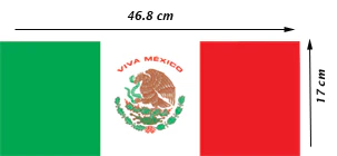 Bandera México papel  Bond Diz&art® [Pieza] - Image 5