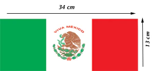 Bandera México papel  Bond Diz&art® [Pieza] - Image 7