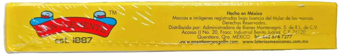 Baraja Lotería Gallo c/54 Cartas Gigante 100×150mm Gallo® 17089 [Pieza] - Image 5