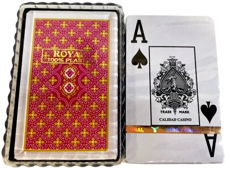 Baraja Póker Royal de Plástico Lavables ASHA® [Pieza]
