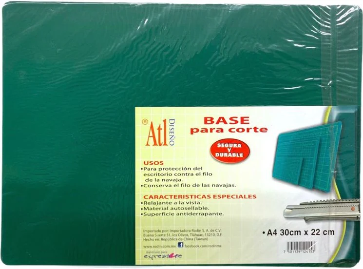 Base p/Corte T.M.S Verde 30×22cm Alt® [Pieza]