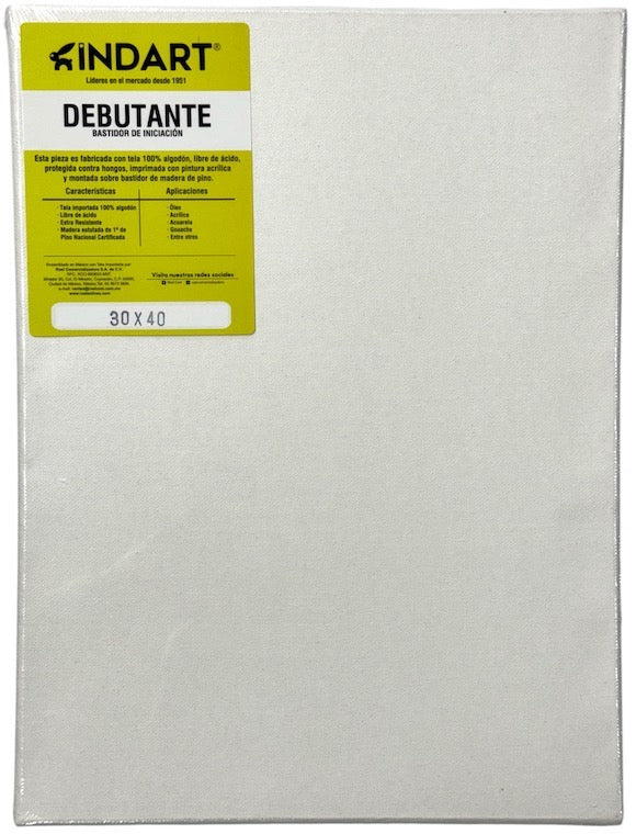 Bastidor Debutante 10/16" de canto INDART® [Pieza] - Image 4