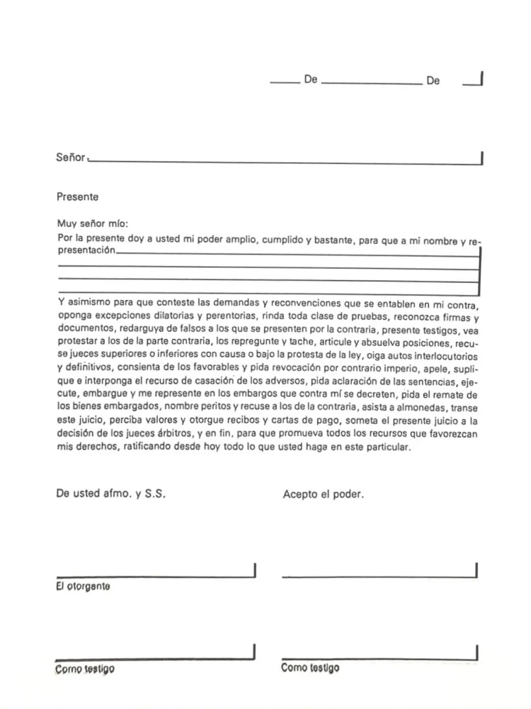Block Carta Poder 100 hojas Carta interlib® [Pieza] - Image 3