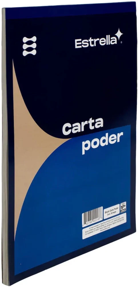 Block Carta Poder 50 hojas Estrella® 18 [Pieza] - Image 2