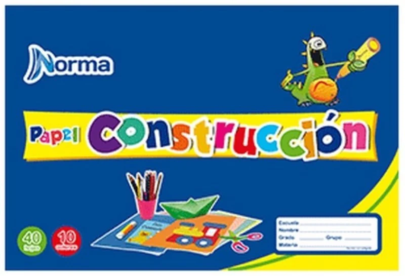 Block de Creatividad Constructivo 40 hojas DobleCarta Norma® 111349049 [Pieza]