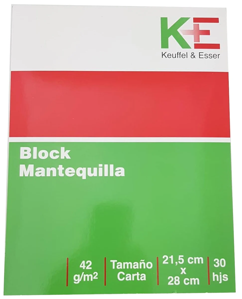 Block p/Arte Mantequilla 42g 30 hojas Carta Proesa® 8074 [Pieza]