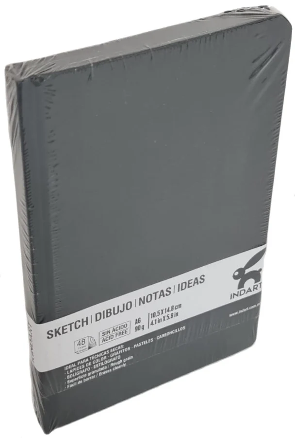 Block p/Arte Sketch  90g Portada Rígida INDART® [Pieza]