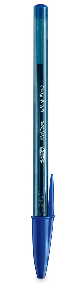 Bolígrafo c/Tapa  0.7mm Cristal® Ultrafino Bic® [Pieza]