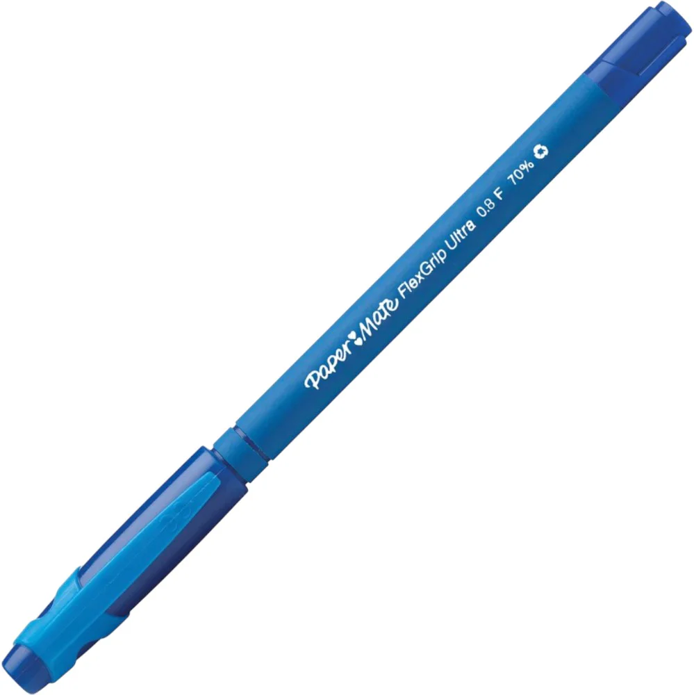 Bolígrafo c/Tapa Flexigrip Azul Fino PaperMate® [Pieza] - Image 2