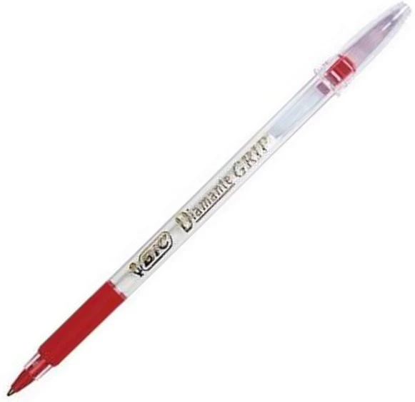 Bolígrafo c/Tapa  Medio Diamante Grip Bic® [Pieza] - Image 3