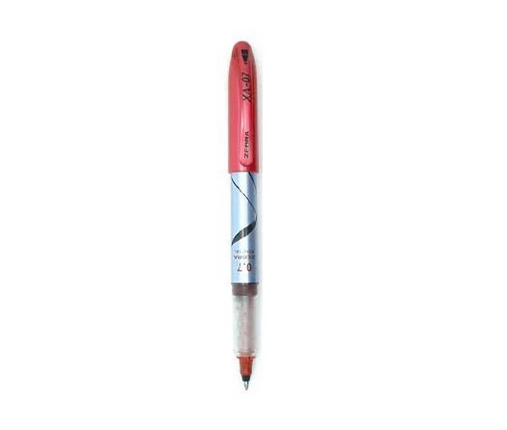 Bolígrafo c/Tapa Roller XA Rojo 0.7mm Zebra® 8900-02 [Pieza]