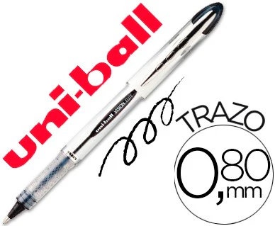 Bolígrafo c/Tapa UB-200 Visión Elite Negro 0.8mm uniball® 61408 [Pieza] - Image 2