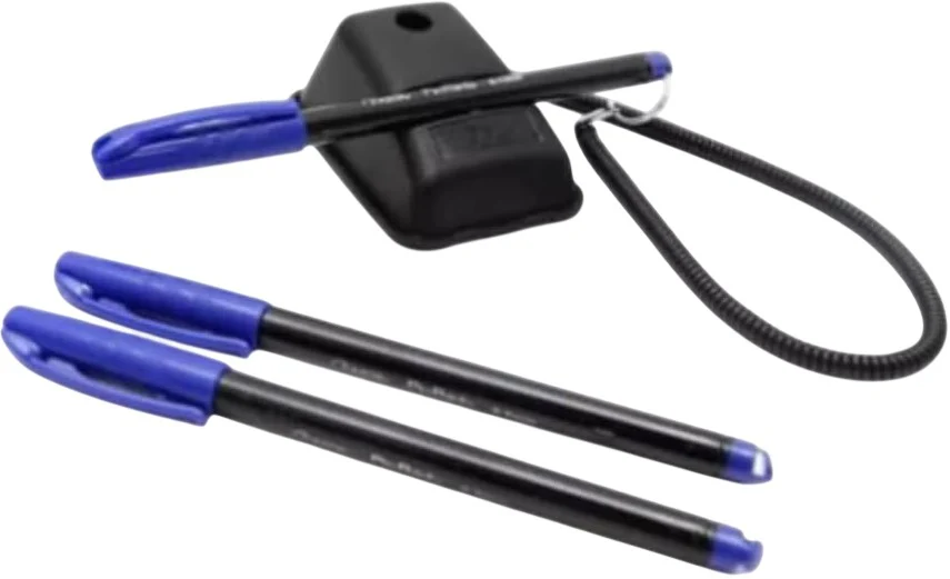 Bolígrafo con Base Pin Point c/3 Azul 0.7mm AZOR® 6806AZ [Pieza] - Image 2
