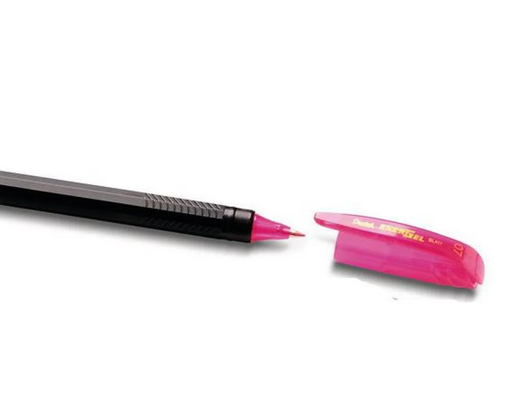 Bolígrafo Gel c/Tapa Energel Rosa 0.7mm Pentel® BL417-P [Pieza]