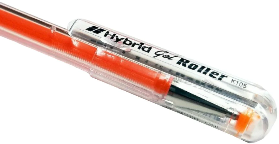 Bolígrafo Gel c/Tapa Hybrid Violeta 0.6mm Pentel® K105-VX [Pieza]