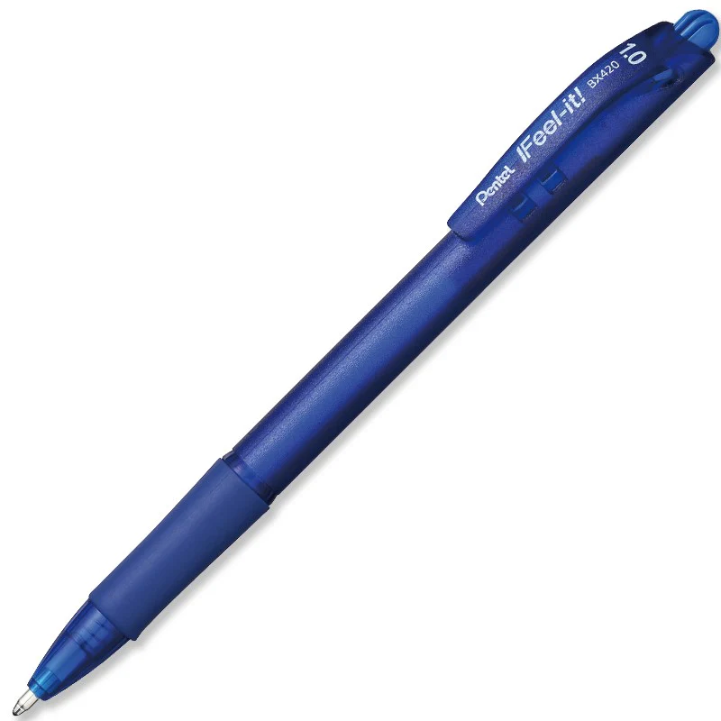 Bolígrafo Gel Retráctil  1.0mm Feel It ! punta Metálica Pentel® [Pieza]