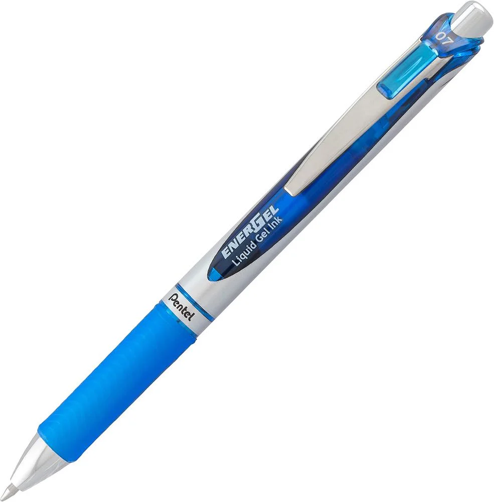 Bolígrafo Gel Retráctil Energel Azul 0.7mm Pentel® BL77-C [Pieza]
