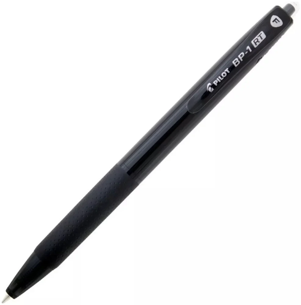 Bolígrafo Retráctil BP-1 RT Negro 0.7mm Fino Pilot® [Pieza]