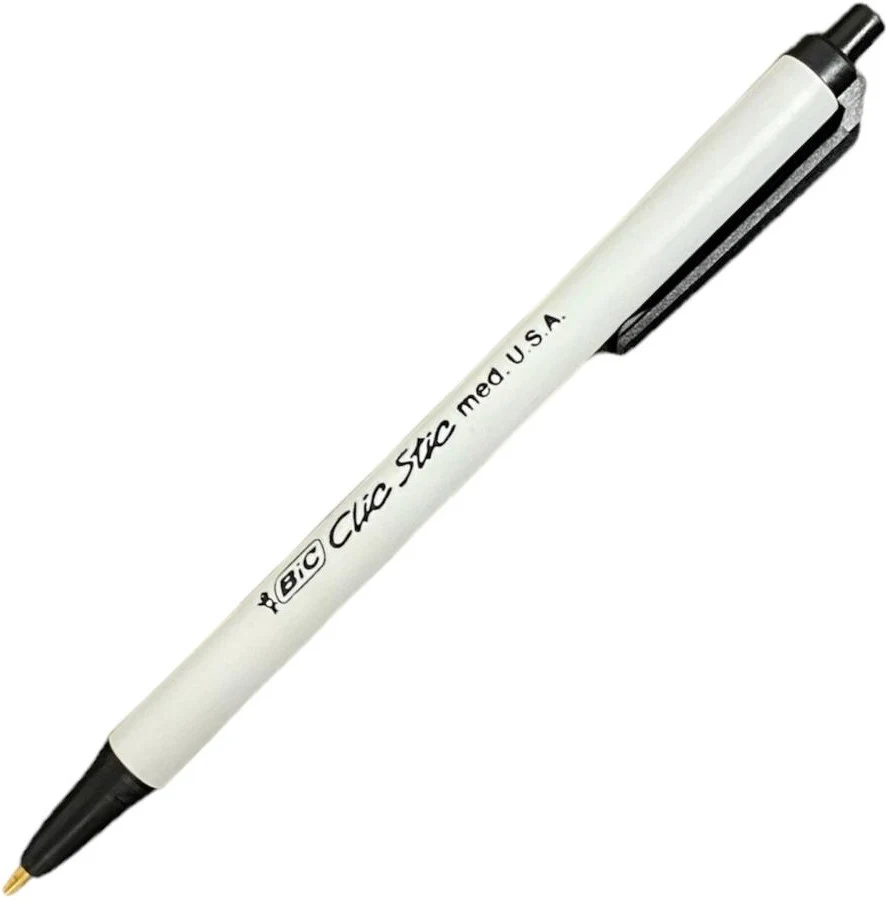 Bolígrafo Retráctil Clic-Stic CS Negro Bic® [Pieza]