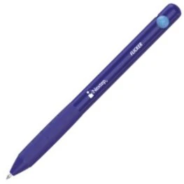 Bolígrafo Retráctil Flicker Azul 0.7mm Nextep® NE-065A [Pieza]