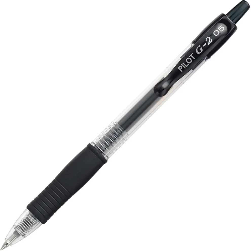 Bolígrafo Retráctil Gel G2-5 Negro 0.5mmXfino Pilot® N06031002 [Pieza]