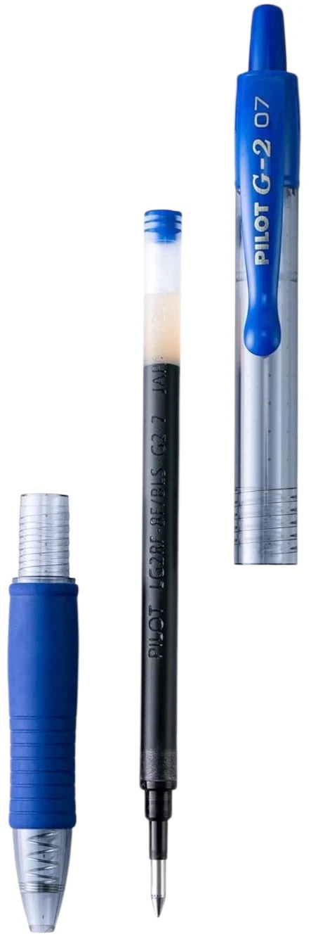 Bolígrafo Retráctil Gel G2-7 Azul 0.7mm Fino Pilot® N06031021 [Pieza] - Image 3