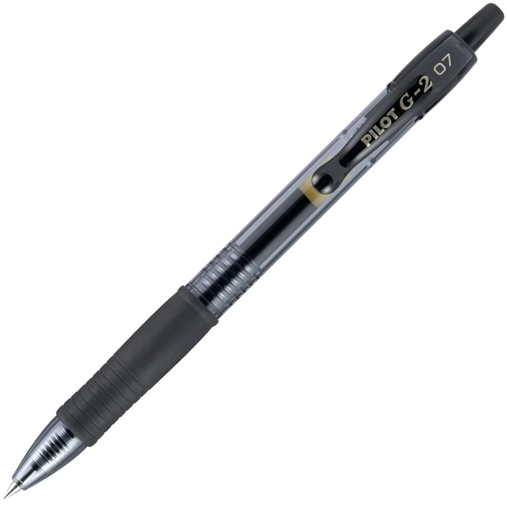 Bolígrafo Retráctil Gel G2-7 Negro 0.7mm Fino Pilot® N06031020 [Pieza]