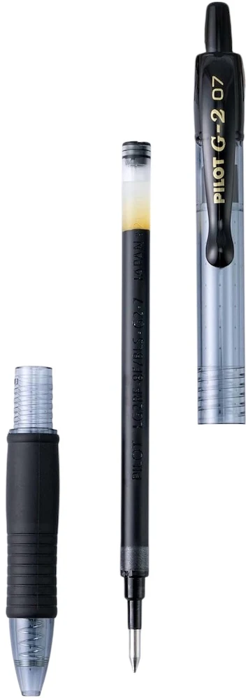 Bolígrafo Retráctil Gel G2-7 Negro 0.7mm Fino Pilot® N06031020 [Pieza] - Image 3