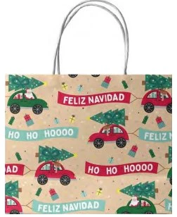 Bolsa p/Regalo Navidad Chica 21×17×10 LuxArt® [Pieza] - Image 2